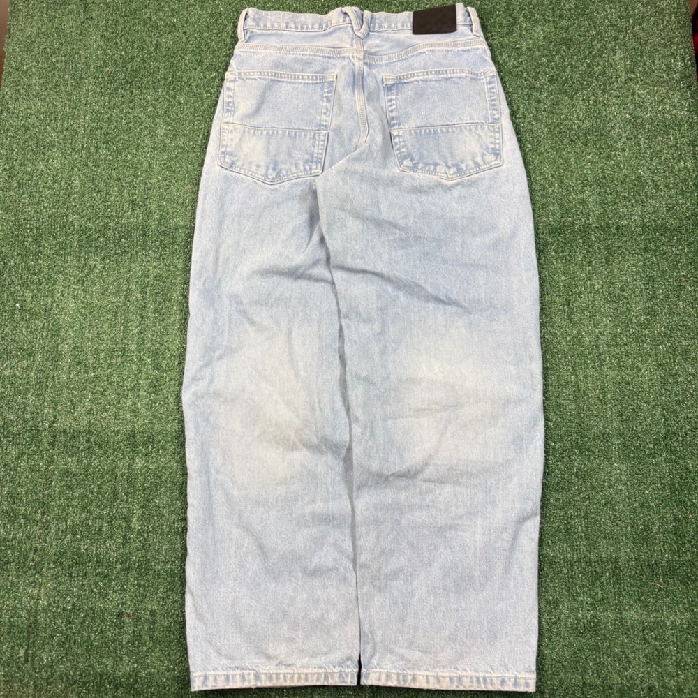 Vans Baggy Fit Jeans Light Wash Skater Denim 31x30